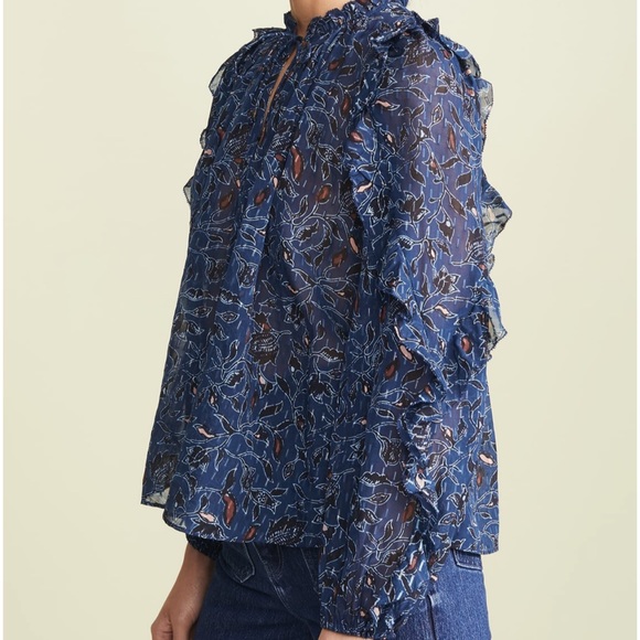 Ulla Johnson Atiya Blouse Top - Picture 3 of 11